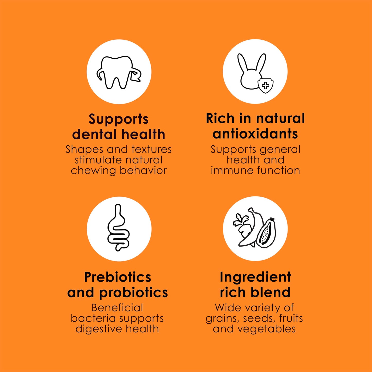 Kaytee Fiesta Rabbit Food, Nutritious and Fun Blend, Supports Dental Health and Digestion, 20 pounds