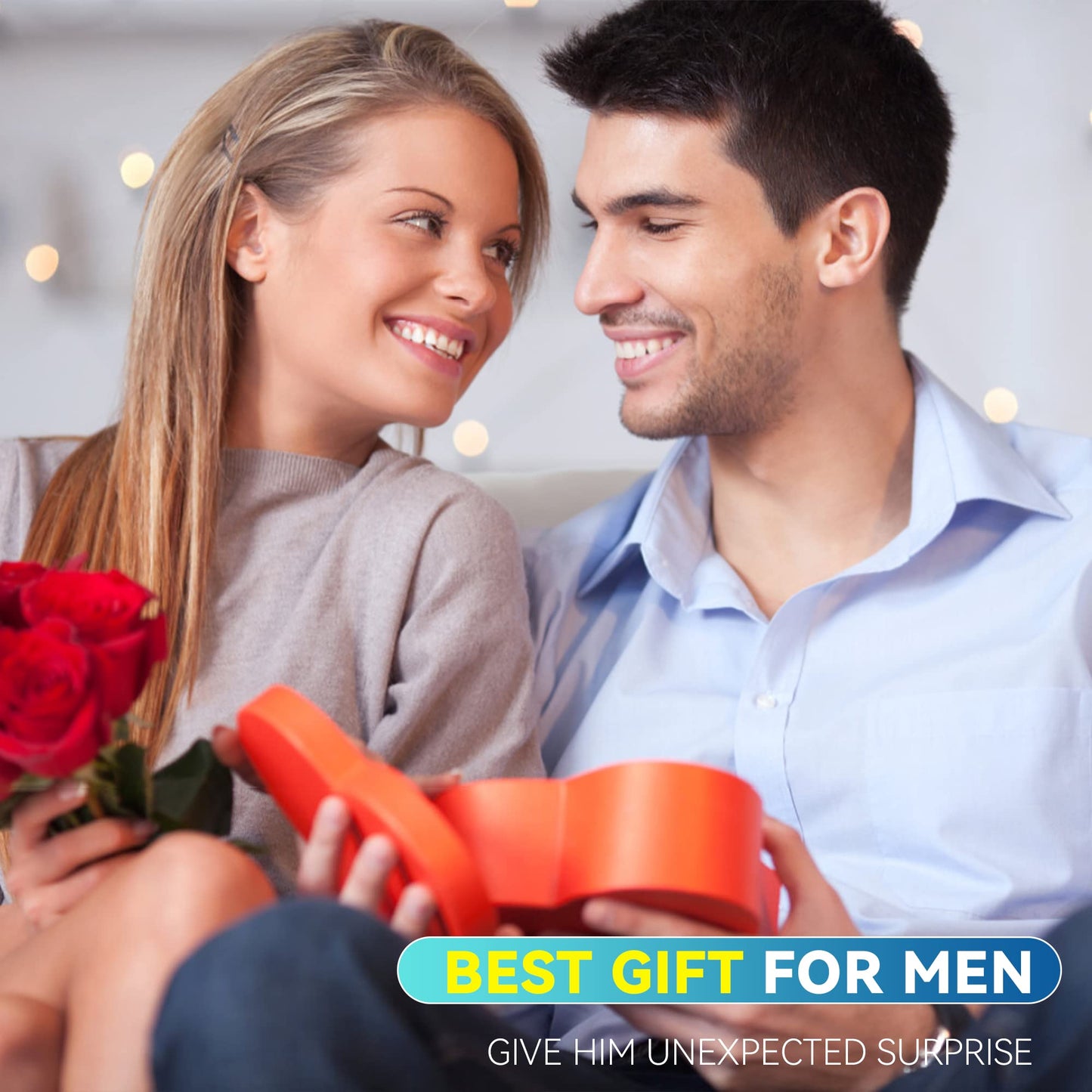 Coquimbo Gifts for Men Dad Him, Electric Lighter USB Rechargeable Windproof Flameless Dual Arc Plasma Lighter for Household Candle Incense Fireplace (Black)