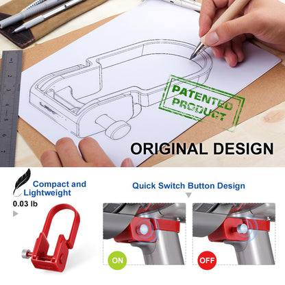 LANMU Trigger Lock Compatible with Dyson Outsize Cordless Stick Vacuum Cleaner, Upgraded Power Button Switch Accessories Attachments （Only Fits Outsize Model