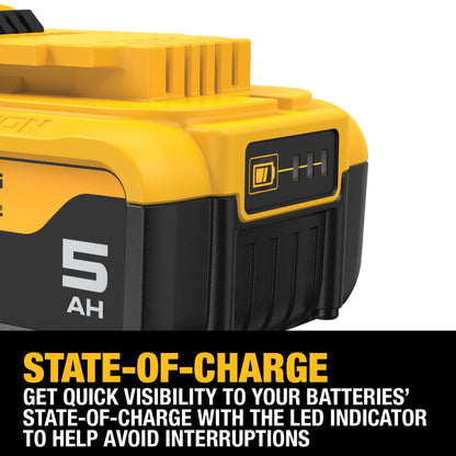 DEWALT 20V MAX 5 Ah Lithium Ion Battery (DCB205)