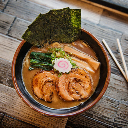 Kitchen Kurume® Miso Ramen Soup Concentrate (Pack of 10), Made in USA, Japanese Ramen Soup Base, 100% Natural Ingredients, No MSG, No Preservatives, Fresh Small Batch,15 Fl Oz