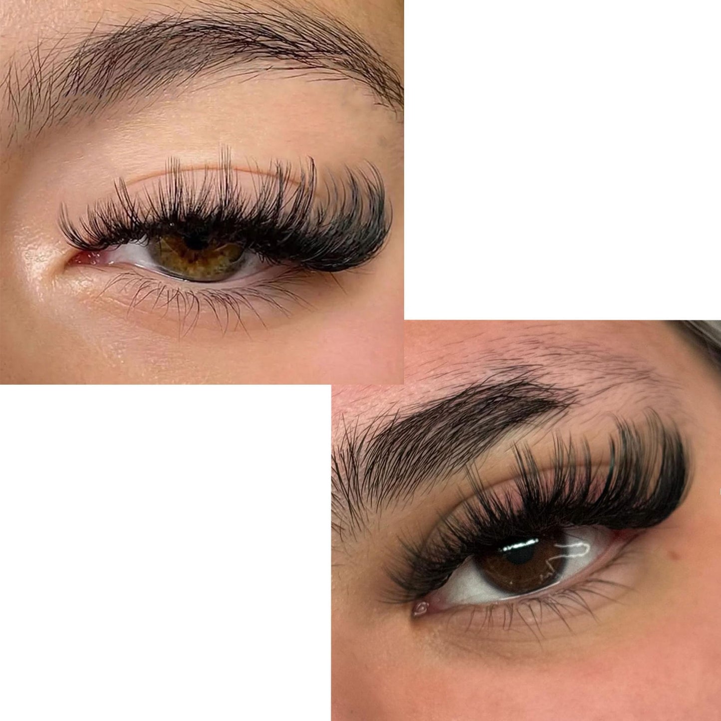 False Eyelashes Strip Lashes Wispy Yasnai Cat Eye Lash Fake Eyelash Natural Look Volume 18mm Mink Fluffy Fox Eyelashes 7 Pairs Pack 9D