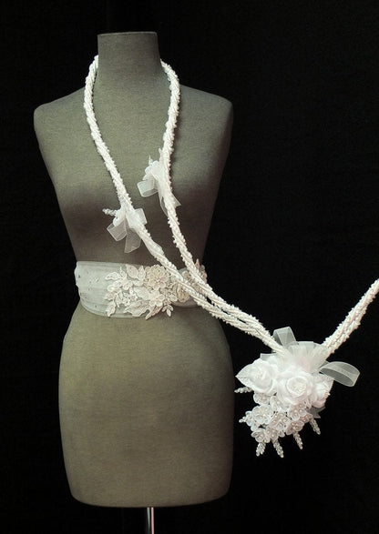 Lassos Boutique White Wedding Lasso Rope Traditional Lazo Cord