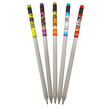 Halloween Smencils - HB #2 Patented Gourmet Scented Pencils, 5 Count, Gifts for Kids, School Supplies, Classroom Rewards