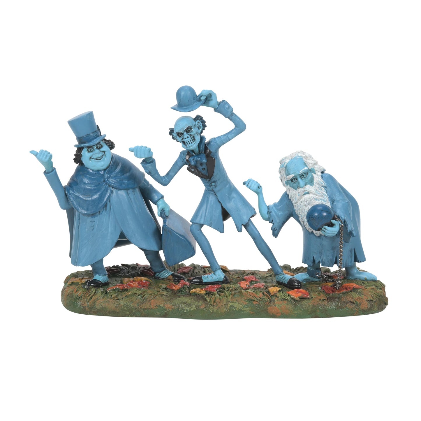 Department 56 Snow Village Halloween Disney The Haunted Mansion Beware of Hitchhikers Figurine, 3.74 Inch, Multicolor