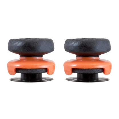 KontrolFreek Call of Duty: Black Ops 4 for PlayStation 4 (PS4) and PlayStation 5 (PS5) | Performance Thumbsticks | 2 High-Rise | Black/Orange