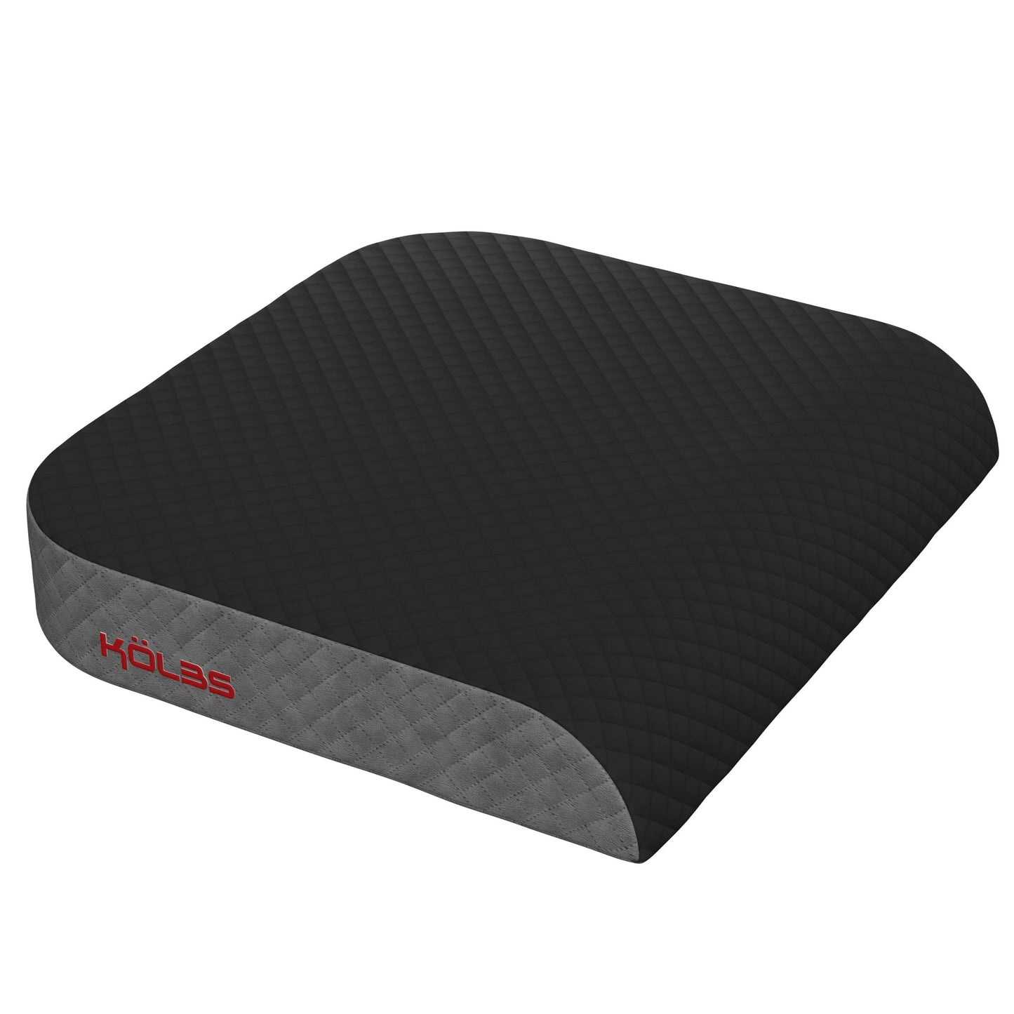 Kölbs Extra Large Seat Cushion, Stylish Plush Velvet Cover, X-Large Memory Foam for Office Chair, Floor Pillow, Cushion Back Pain Coccyx Pain Relief, Carry Handle (Extra Large)