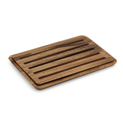 Ironwood Gourmet Nesting Bread Cutting Board with Crumb Catcher, 10.25 x 14.75 x 0.75 inches