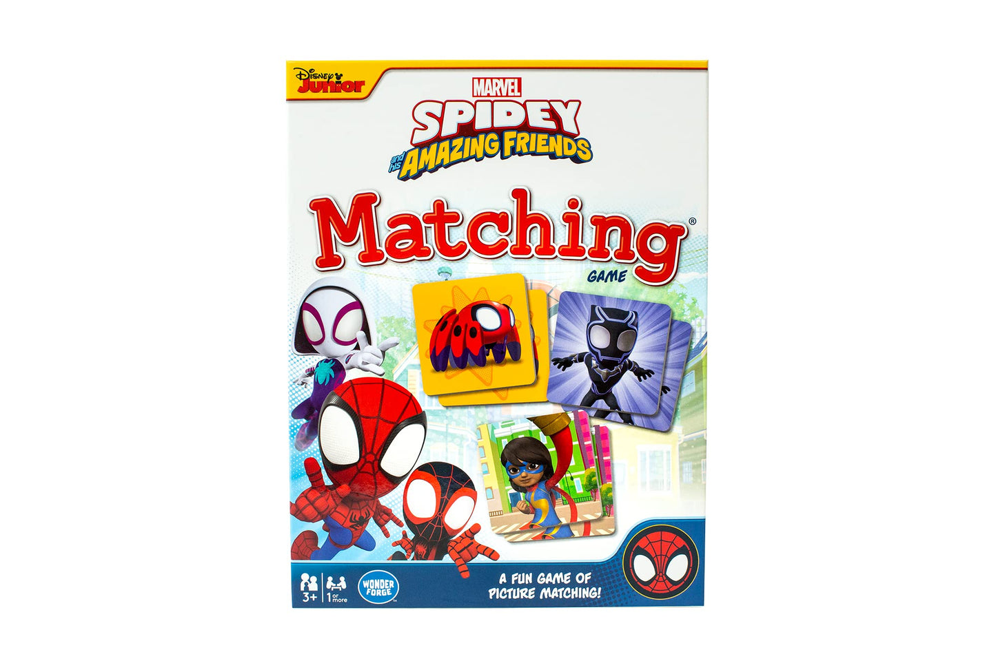 Wonder Forge Marvel Spidey and His Amazing Friends Matching Game - Memory Game for Kids Ages 3+ - Educational Fun for Toddler Boys and Girls