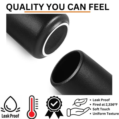 DECORPIA Premium Quality Black Ceramic flower Vase | Home Decor, Vases for Flowers, Farmhouse, Modern, Aesthetic, Bohemian, Pampas Vase