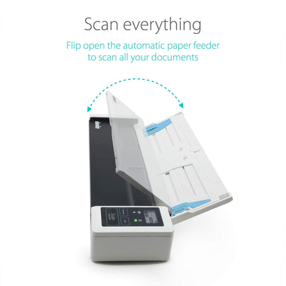 Doxie Q2 — Wireless Rechargeable Document Scanner with Automatic Document Feeder (ADF)