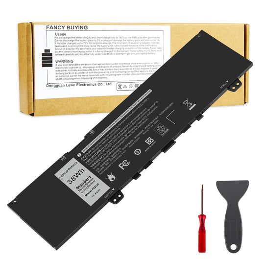 Fancy Buying 39DY5 F62G0 Battery for Dell Inspiron 13 7000 i7373 7373 7386 2-in-1 7370 7380 5370 P83G P87G P91G P83G001 P83G002 P87G001 P91G001 039DY5 39DY5 0F62G0 RPJC3 0RPJC3 F62GO Vostro 13 5370