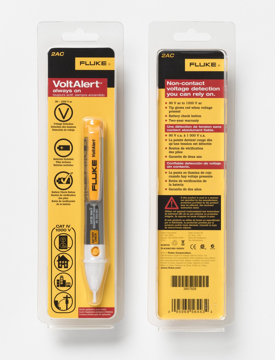 Fluke 2AC Alert Voltage Tester