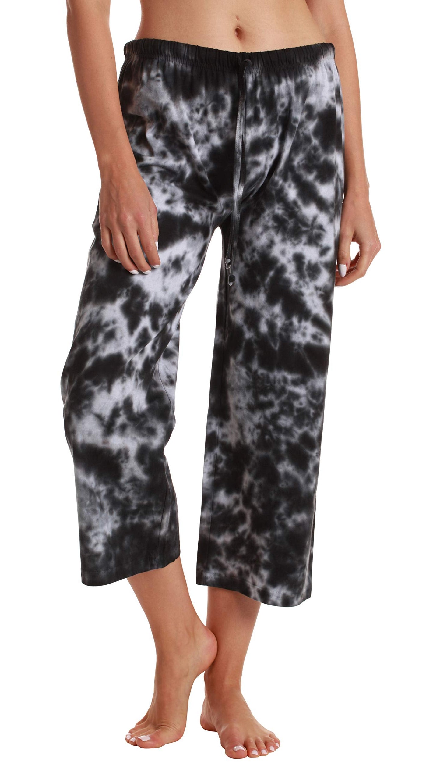 Just Love Women Tie Dye Pajama Capri Pants 6894-10484-XL