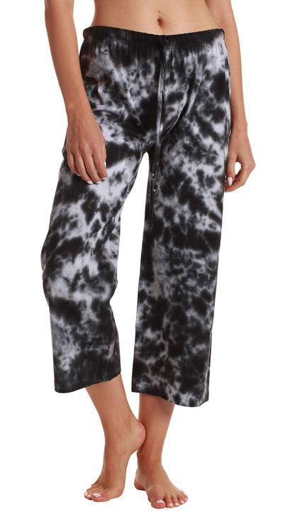 Just Love Women Tie Dye Pajama Capri Pants 6894-10484-XL