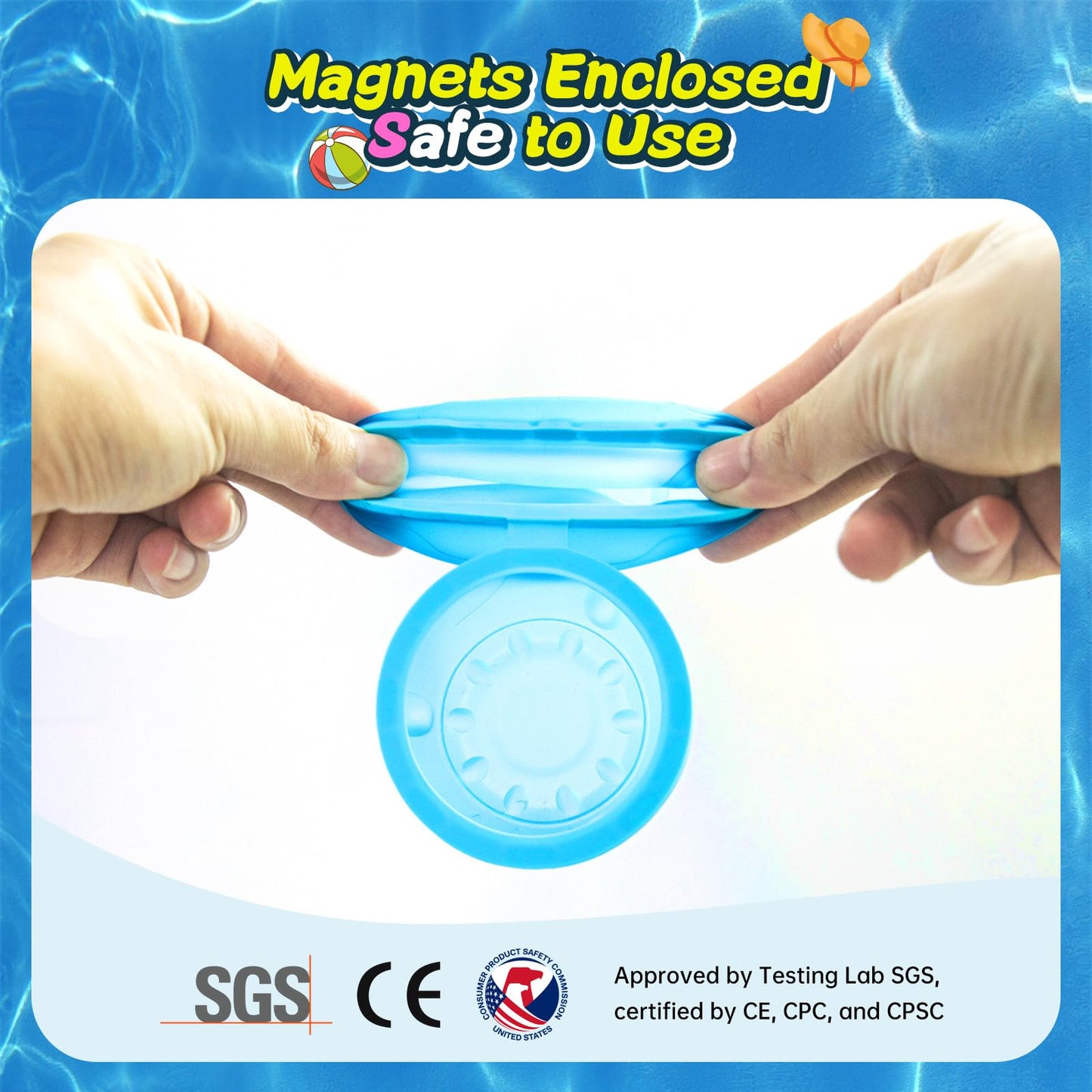 Hiliop 16PCS Reusable Silicone Refillable Water Balloons for Kids & Adults, Self-Sealing with Magnetic & Mesh Bag