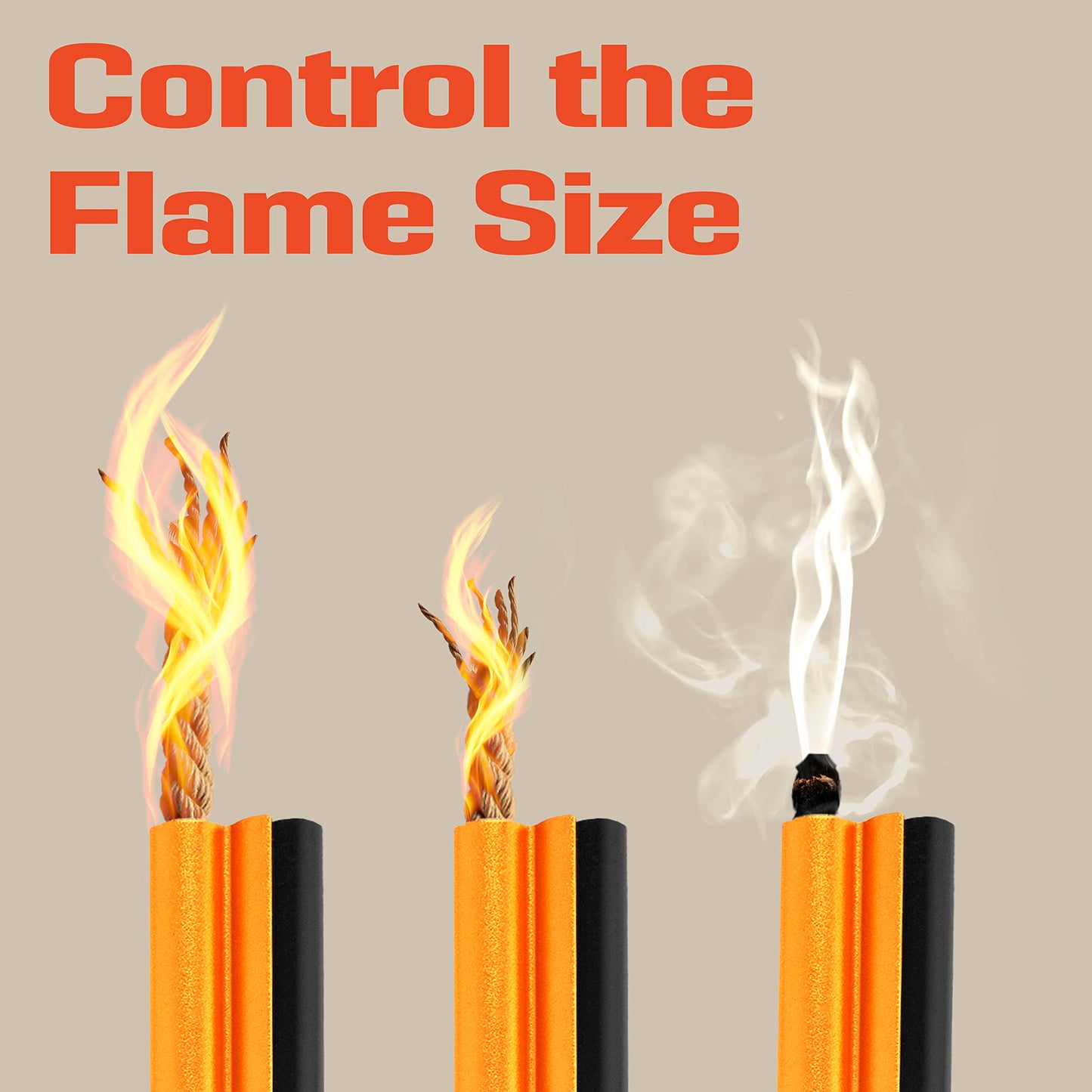 Fire Starter Survival Tool - All-in-One Patented Flint and Steel Fire Starter Kit - Ferro Rod Fire Starter with 36" Waterproof Tinder Wick Rope and Steel Fire Striker | Prepared4X