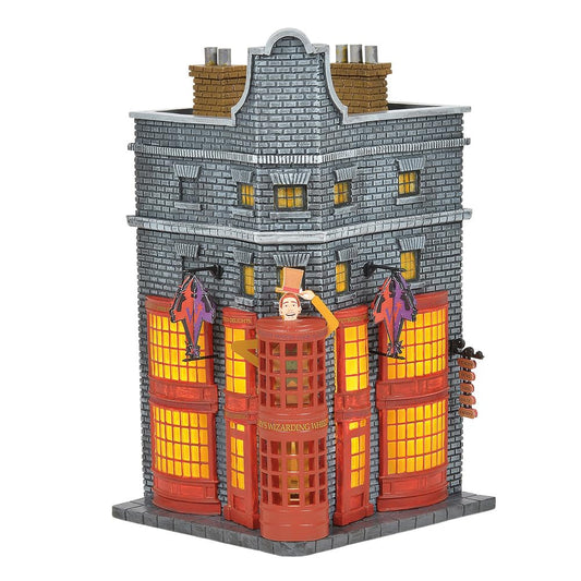 Department 56 Harry Potter Village Weasleys' Wizard Wheezes Lit Building, 8.11 Inch, Multicolor (6005615)