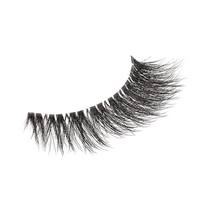 KISS Lash Couture The Muses Collection False Eyelashes, 'Legacy', 12 mm, Handmade, Refined Faux Silk, Contact Lens Friendly, Easy to Apply, Includes 1 Pair Reusable Strip Lashes