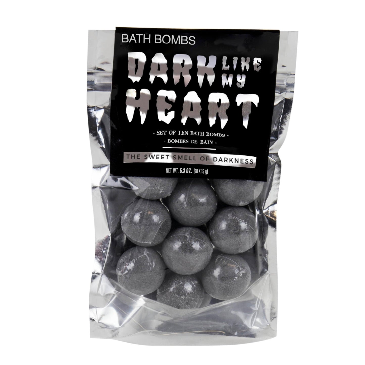 Gift Republic Like My Heart Black Bath Bombs GR450126