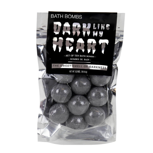 Gift Republic Like My Heart Black Bath Bombs GR450126