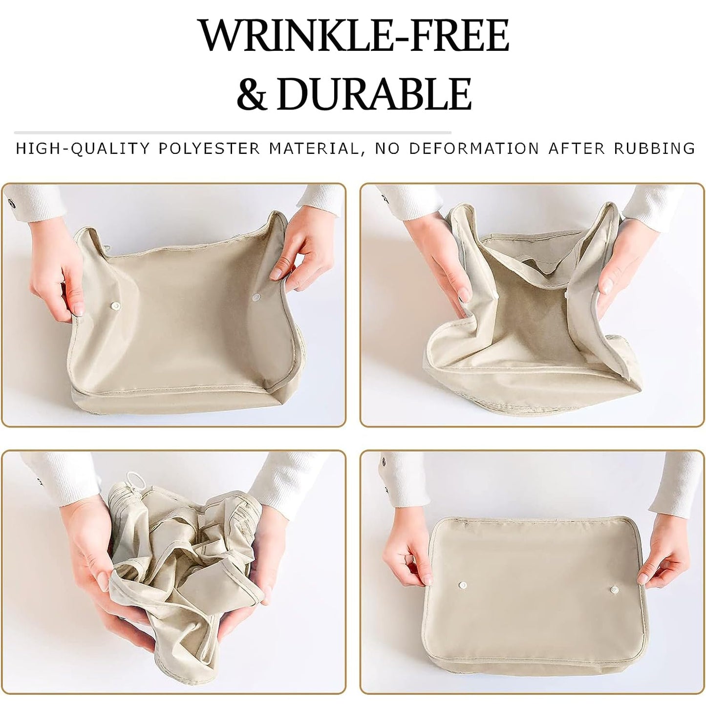 LANSKLBD 8 Set Packing Cubes for Suitcases Travel Luggage Packing Organizers,Travel Accessories Essentials Luggage Organizer with Shoe/Tioletry/Laundry Bag