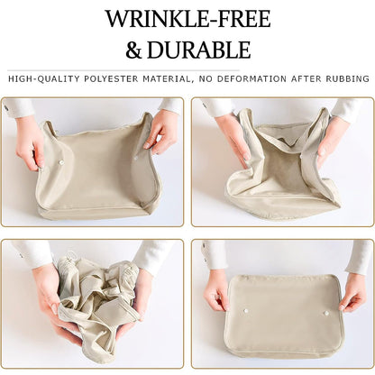 LANSKLBD 8 Set Packing Cubes for Suitcases Travel Luggage Packing Organizers,Travel Accessories Essentials Luggage Organizer with Shoe/Tioletry/Laundry Bag