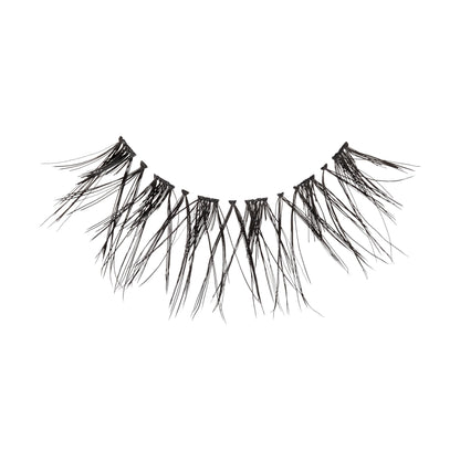 KISS Sister Nature False Eyelashes, 'Dawn', 12 mm, 100% Natural Hair, Recyclable Paper Box, Printed with Soy Ink, Cruelty Free, Vegan, Includes 1 Pair of Reusable Strip Lashes