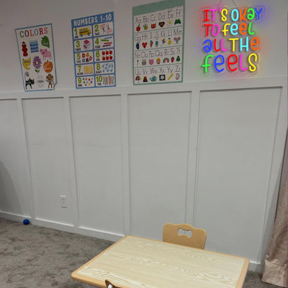 This Must Be The Place Neon Sign Warm White Letter Led Signs for Wall Decor Usb Word Light Up Signs for Bedroom Salon Man Cave Beer Home Bar Wedding Birthday Party Decor Gifts