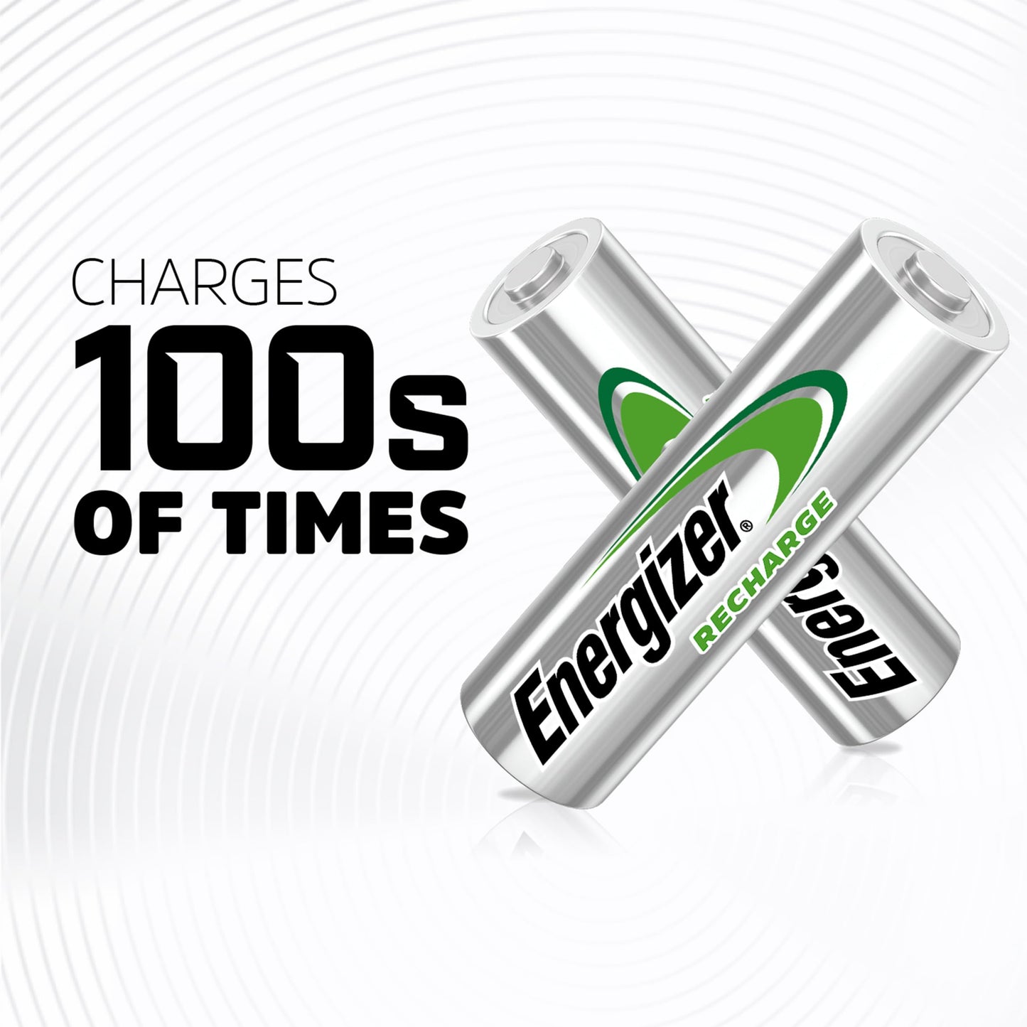 Energizer Power Plus Rechargeable AA Batteries (8 Pack), Double A Batteries