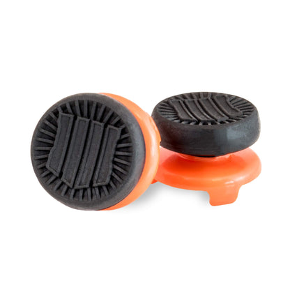 KontrolFreek Call of Duty: Black Ops 4 for PlayStation 4 (PS4) and PlayStation 5 (PS5) | Performance Thumbsticks | 2 High-Rise | Black/Orange