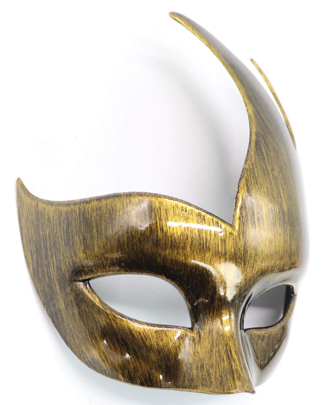 Coolwife Men's Masquerade Mask Vintage Venetian Checkered Musical Party Mardi Gras Mask (T Antique Gold)