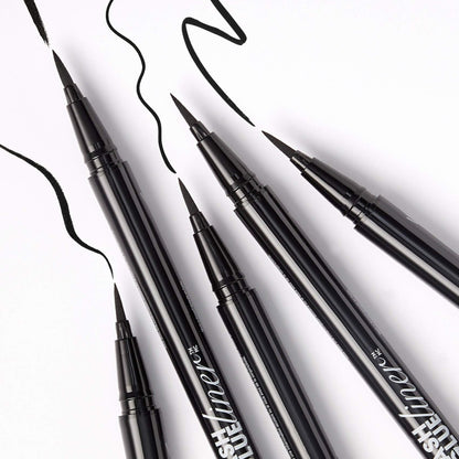 KISS Lash GLUEliner, 2-in-1 Felt-Tip Eyelash Adhesive and Eyeliner, Matte Finish, Foolproof Application, Easy Touch-Up, 0.03 Fl Oz.- Black, Packaging May Vary