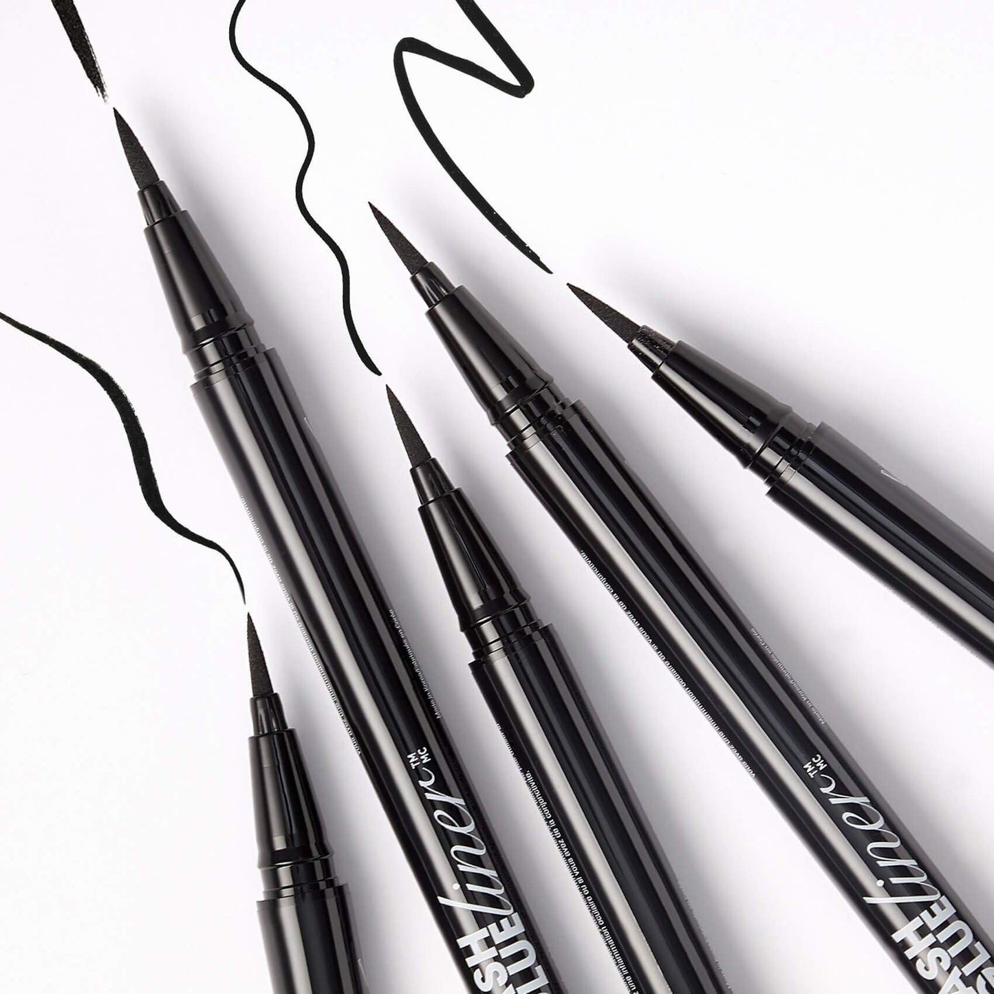 KISS Lash GLUEliner, 2-in-1 Felt-Tip Eyelash Adhesive and Eyeliner, Matte Finish, Foolproof Application, Easy Touch-Up, 0.03 Fl Oz.- Black, Packaging May Vary