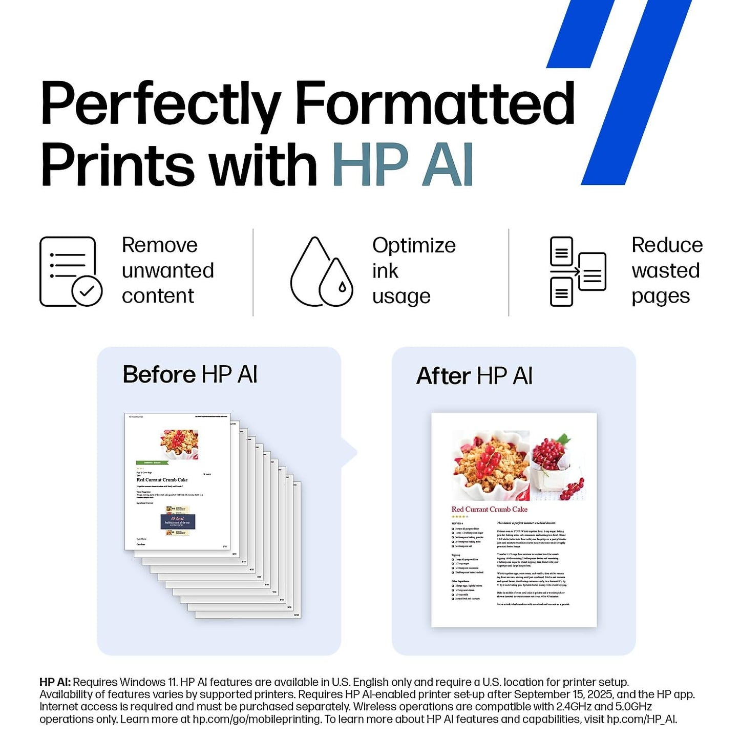 HP DeskJet 2855e Wireless All-in-One Color Inkjet Printer, Scanner, Copier, Best-for-home, 3 months of Instant Ink included, Single-band Wi-Fi connectivity (588S5A)