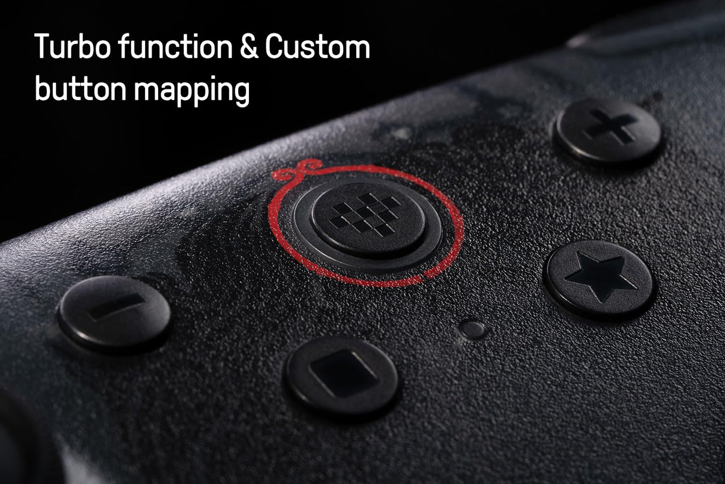 8Bitdo Ultimate 2C Hall Effect Joysticks and Hall Triggers Wireless Controller for Windows PC and Android, with Remappable L4/R4 Bumpers, Turbo function & Rumble vibration - Black Myth: Wukong
