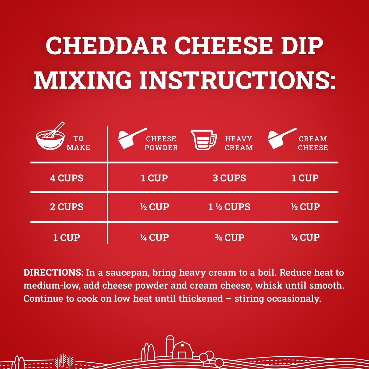 Hoosier Hill Farm Cheddar Cheese Powder, 25LB BULK (Pack of 1)