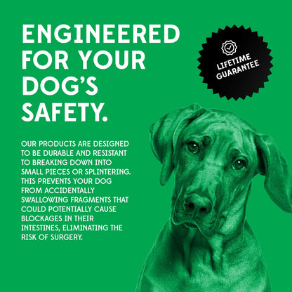 Goughnuts Work to Eat Dog Treat Toy – Virtually Indestructible Rubber Treat Dispensing Dog Toys for Aggressive Chewers, Mental Enrichment Feeder and Fillable Chew for Large Dogs, Freezable, USA Made