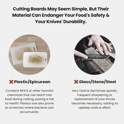 Katuchef Titanium Cutting Board, 100% Pure Tomato Titanium Cutting Boards for Kitchen for Cutting Meats, Fruits and Vegetables (L (36 * 25CM))