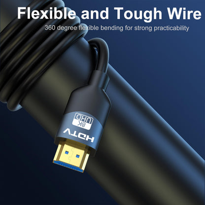 8K HDMI 2.1 Cables 6FT 5-Pack, High Speed HDMI Gaming Monitor Cable for PS5 TV-8K ARC&eARC HDMI Cord-165/180/240Hz, HDCP2.3, 3D/HDR10 for Soundbar, PS5, PS4, TV, Xbox, Roku, Cinema, Computer, Monitor