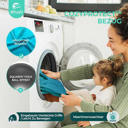 ENOVI ProBalance Deepspace Grey Yoga Ball Chair, 65cm, FG