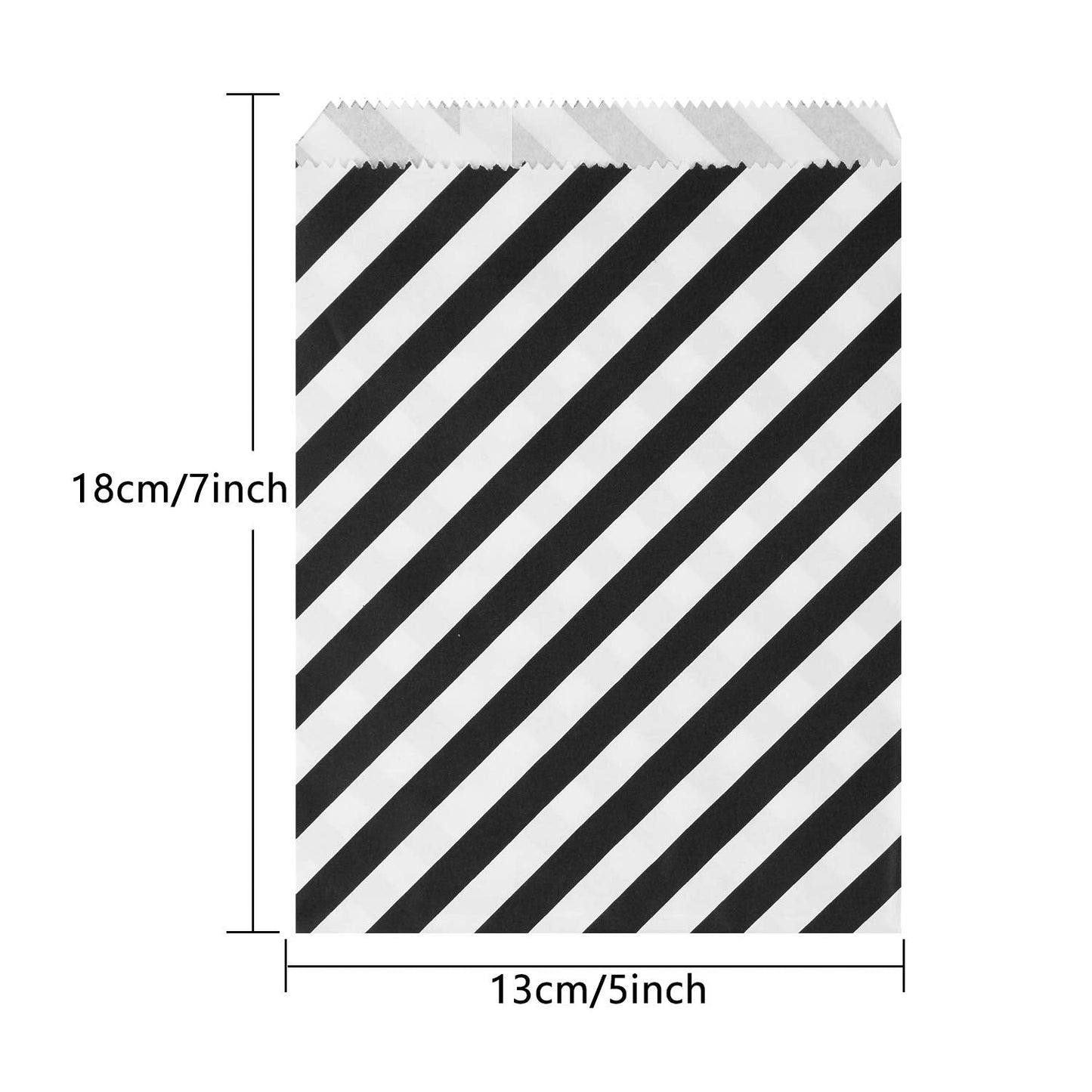 Kolewo4ever 100 pieces Halloween Treat Bags Halloween Party Suppllies Goody Bags Gift Bags Candy Bags