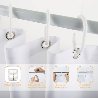 Riyidecor Funny Raccoon Halloween Shower Curtain Cute Pumpkin Sunflower Ghost Spooky Bat Black Cat Animal Leaves 60Wx72H Inch Tree Fence Cool Fabric Decor Bathroom Polyester Waterproof 12 Pack Hooks