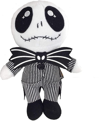 illuOKey Jack Skellington Plush Doll Nightmare Before Christmas Toys - Pumpkin King Plush Stuffed Lovely Baby Dolls, 9.5 Inches