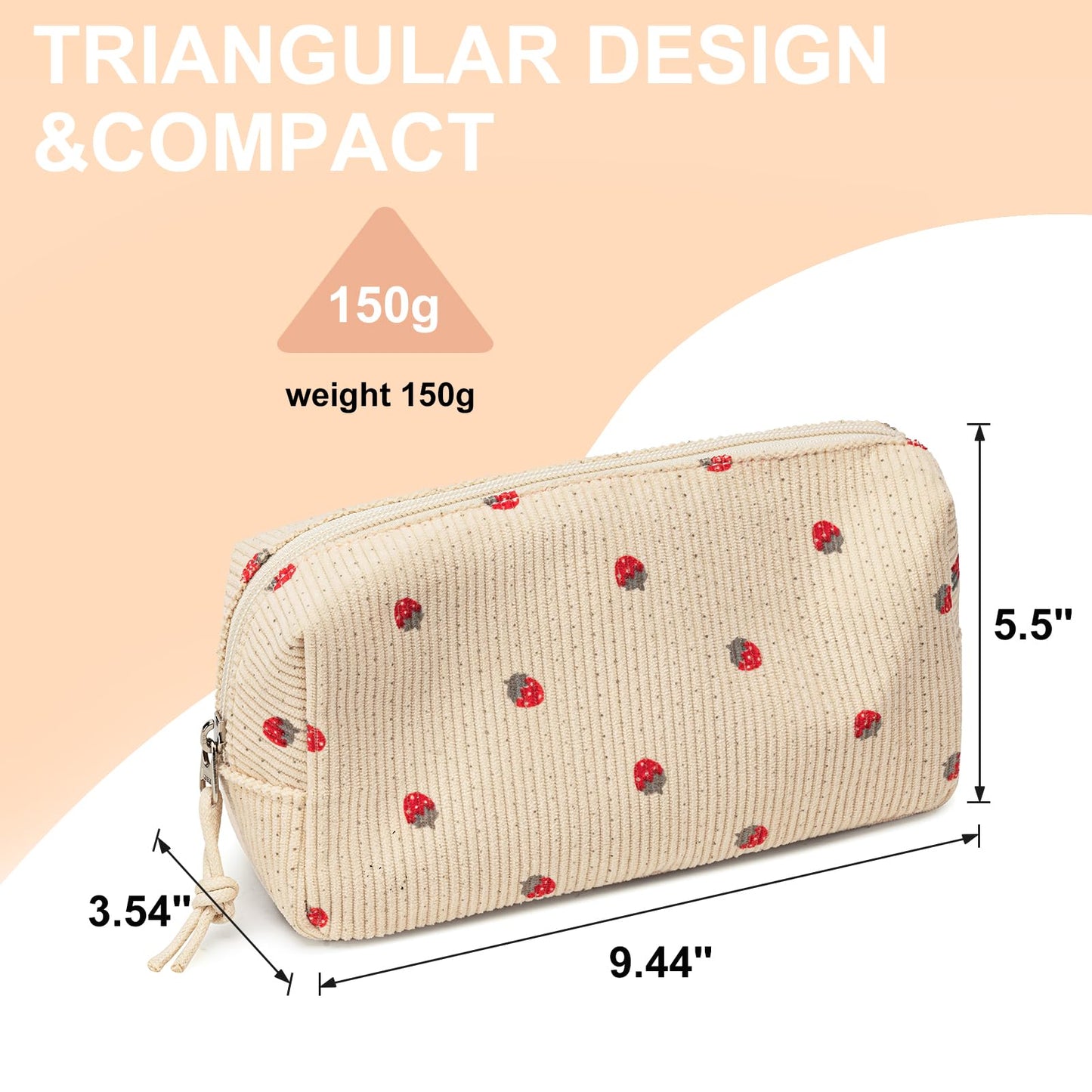 LEDAOU Cute Pencil Case for Kids Girls Boys Pencil Pouch kawaii Pen Pencil Box Bag Holder for School Students