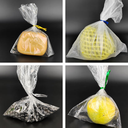 GAADSKCER 400 Pcs Metal Twist Ties 4 Inches Twist Straps for Bread Bags Candy Bags Snack Bags Halloween Party Cake Favor (Red)