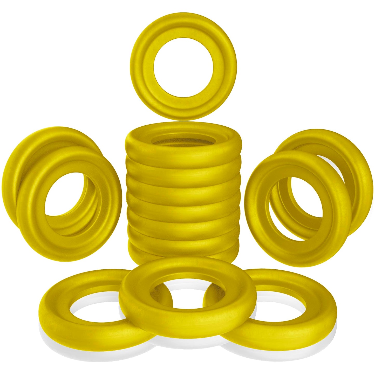 15 Pcs Oil Drain Plug Rubber Coated Stainless Steel Gasket - 9mm Replacement for Mercury-Mercruiser Gear Case Drain Plug OEM 26-830749 Fits for 1984-2012 by AUTOMAJOR