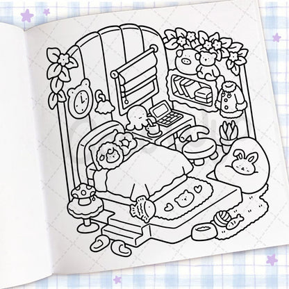 Cozy Corner: A Calm and Comforting Colouring Book for All Ages