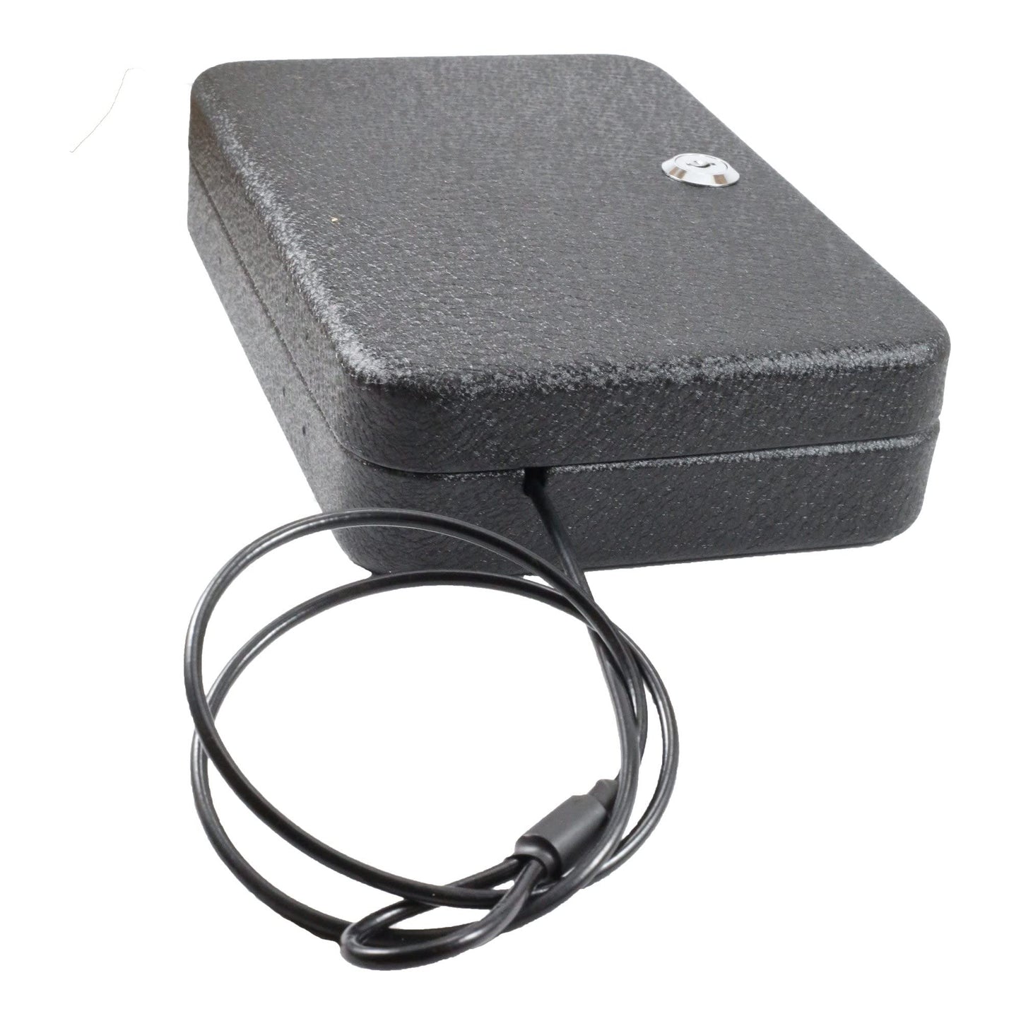 FSDC (Firearm Safety Devices) - FSDC-MLC5200 Keyed Steel Lockable Gun Case & Security Box – Heavy-Duty Powder Coated Steel – TSA Approved – Compact for Easy Storage