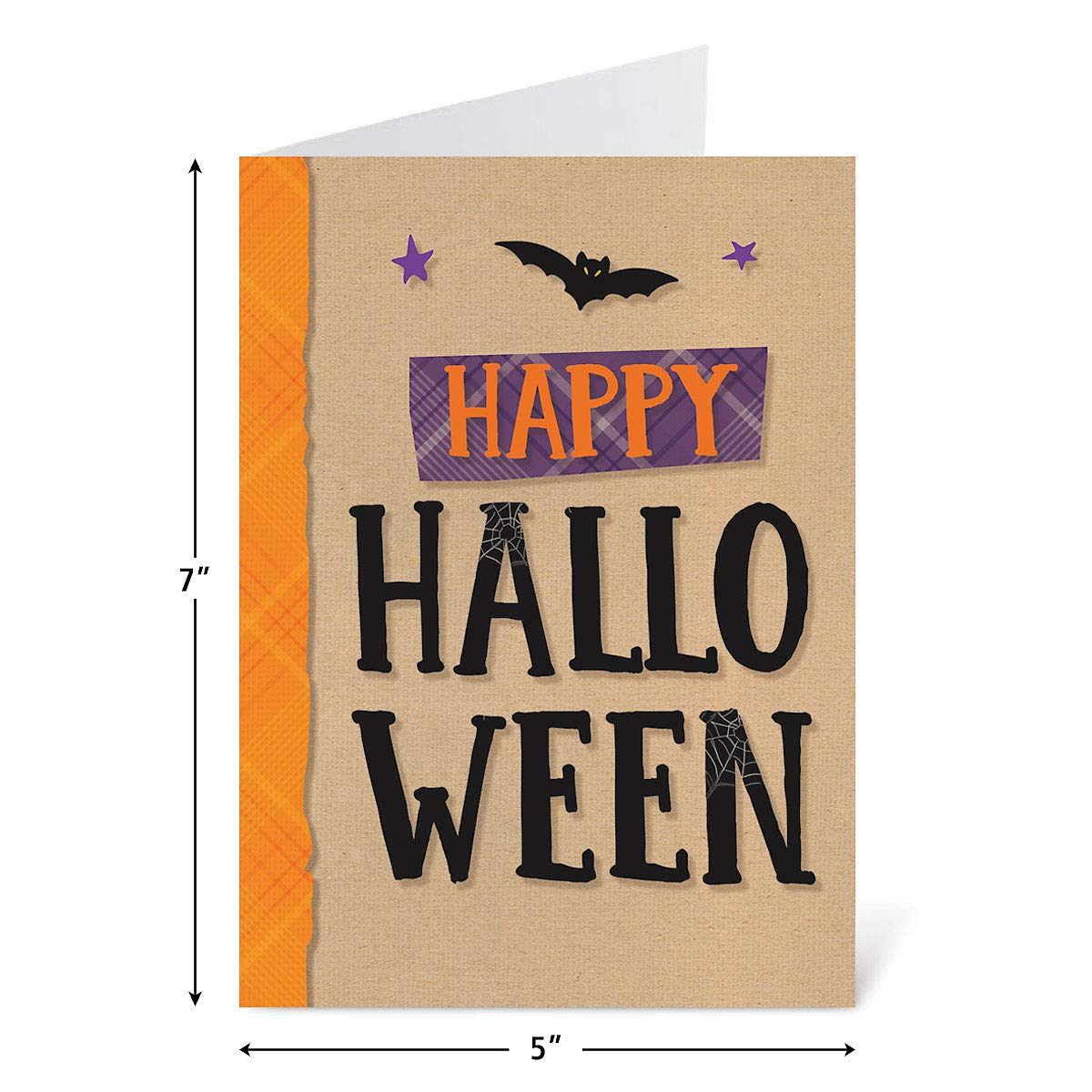 Current Halloween Greeting Cards Set - Themed Holiday Card Variety Value Pack, Set of 12 Large 5 x 7-Inch Cards, Assortment of 12 Unique Designs, Envelopes Included